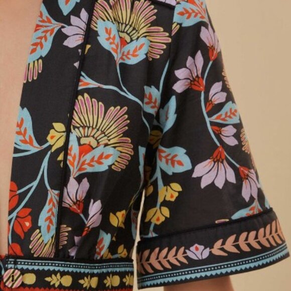 FARM RIO Black Flowery Jumpsuit - Picture 5 of 5